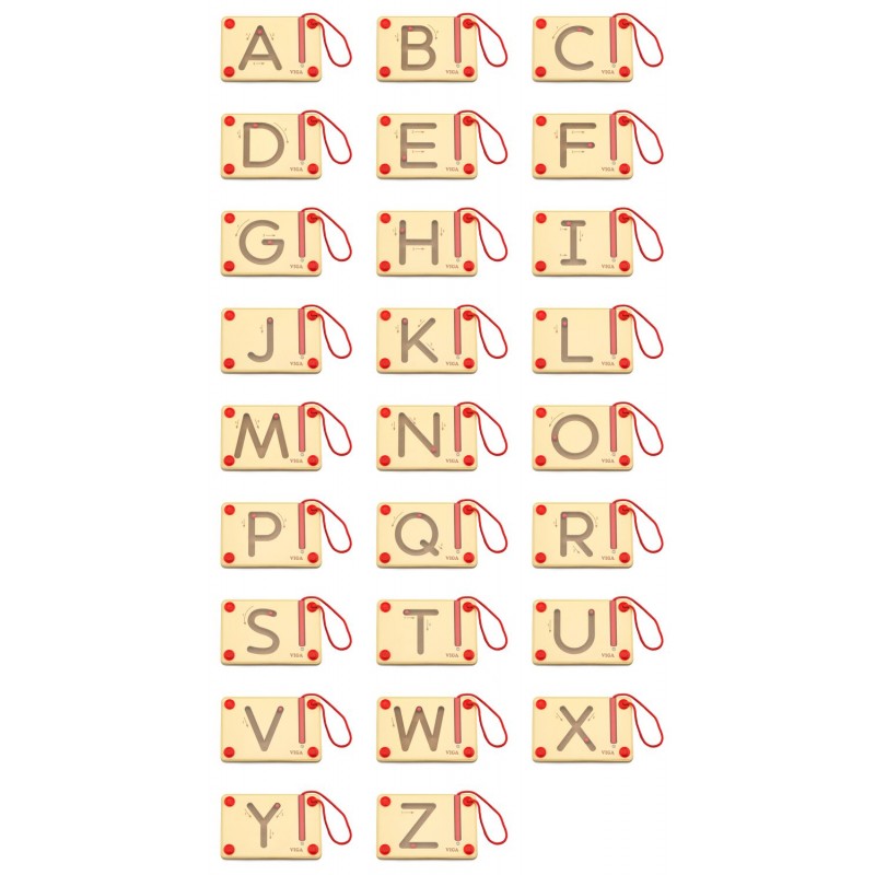 Set magnetic de scriere - Litere mari, Viga [ps:bb26c2a1-f885-40f9-b5d4-9b37b4549dae]