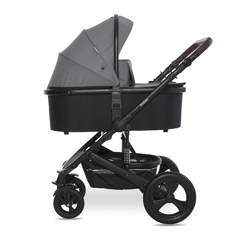 Cărucior Transformabil Lorelli Boston, 0-22 kg, Dolphin Grey - Dolphin Grey (2) [ps:8a538880-96d9-4821-b4da-50c307b63b04]