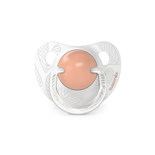 Suzetă anatomică din silicon, 2 buc 6-18 luni piersică - Imagine 2