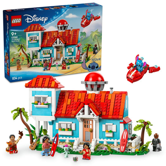 LEGO DISNEY CASA DE PE PLAJA A LUI LILO SI STITCH 43268 - Imagine 9 [ps:dcde6763-4c47-4778-9859-4ec0e16bf3ca]
