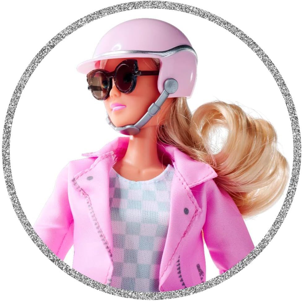 Papușă Steffi Love pe Scuter cu Accesorii - Simba - Default Title (2) [ps:414b6035-0055-4c9d-952d-626892d5a718]