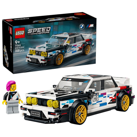 LEGO Speed Champions BMW M3 E30 77263 - Set de Construcție - Default Title (2) [ps:d8a79d6b-bd42-4571-926f-12a93e579a1c]