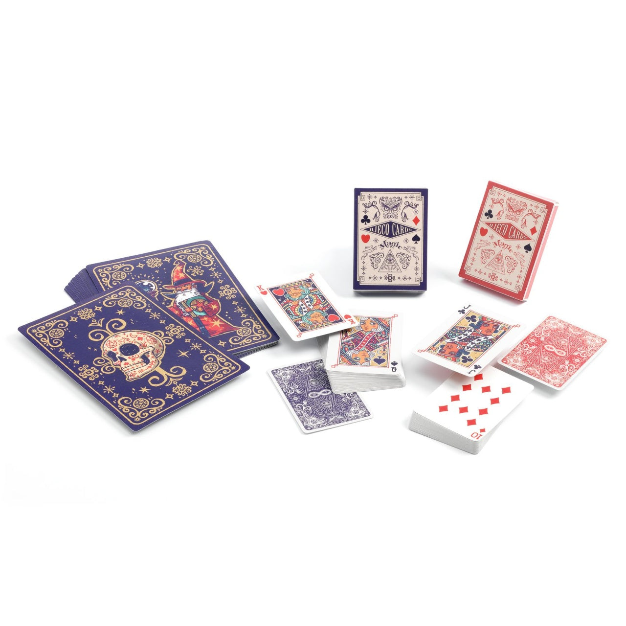 Joc de magie Cartum Magus 20 de trucuri, Djeco - Imagine 2