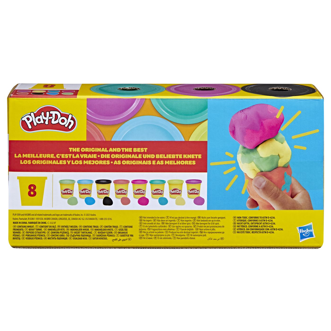 PLAY DOH SET 8 CUTII DE PLASTELINA CULORI VIBRANTE Hasbro - Default Title (2) [ps:706208f2-318c-467b-9be0-a03ca2cb5744]
