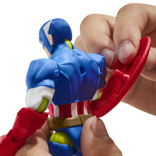 MARVEL AVENGERS MIX MASHERS FIGURINA CAPITAN AMERICA - Imagine 5 [ps:01e381f2-fc0c-4f40-bf31-f141697419ab]