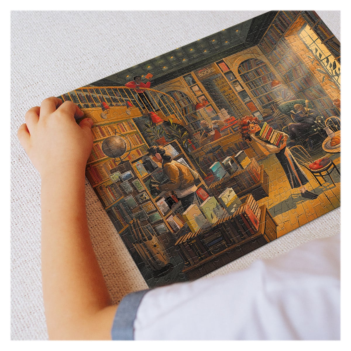 Puzzle Bookstore Dodo Toys, 300 piese - Dezvoltare Cognitivă - Default Title (2) [ps:52bcd50c-dde4-4968-9425-963d554d59e5]