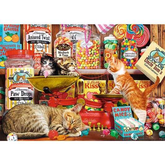 PUZZLE TREFL 1000 PISICI SI DULCIURI - Imagine 2 [ps:8385f0b8-6fda-461c-96c2-1c995f7aa9cb]