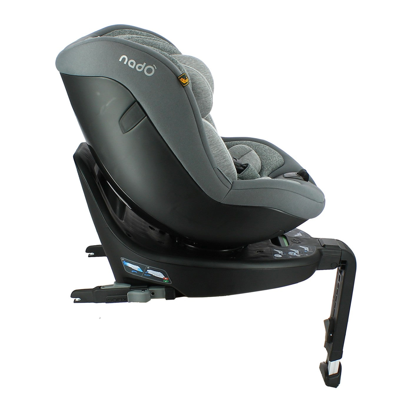 SCAUN NADO O3, 40-105 CM, DARK GREY TEAM TEX - Gri Închis