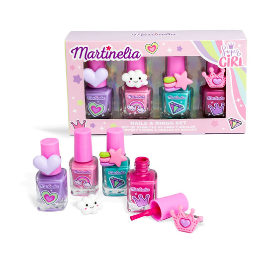 MARTINELIA SUPER GIRL SET 4 LACURI DE UNGHII SI INELE - Imagine 4 [ps:fd3cdd38-c80c-4dbd-b626-4e3e7d23336a]
