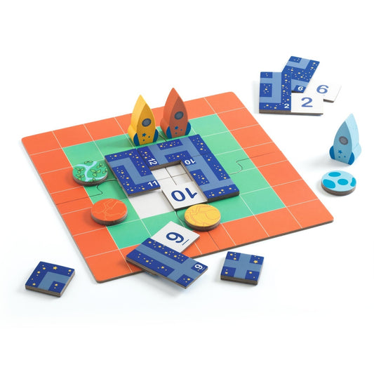 Joc logic cu rachete si planete, Djeco - Imagine 3 [ps:918b2573-2fa6-4fb9-82c3-a846f91f1d23]