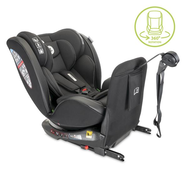 Scaun Auto Lorelli Ares i-Size, Rotativ, 0-12 ani, Pink - Black (2) [ps:fe5b21e4-1cef-48df-b480-40126d3353c9]