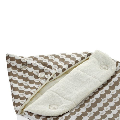 Paturica multifunctionala din bumbac BabyJem (Culoare: Maro) - Maro