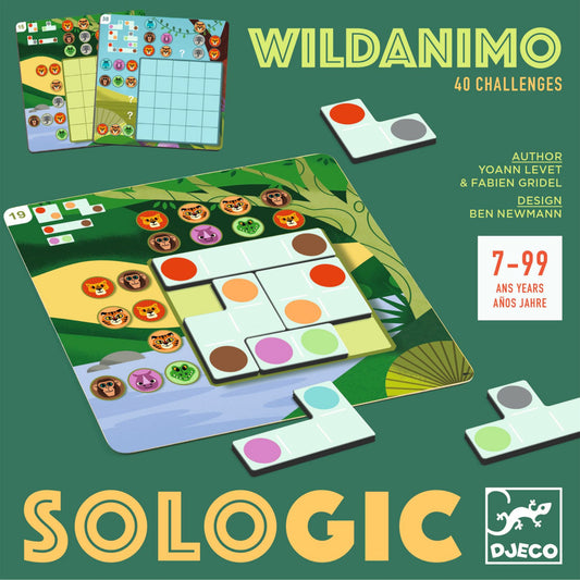 Joc de logica Animale salbatice, Djeco - Imagine 3 [ps:ea5565f9-79d5-49fd-ae71-88decf8ad7e5]