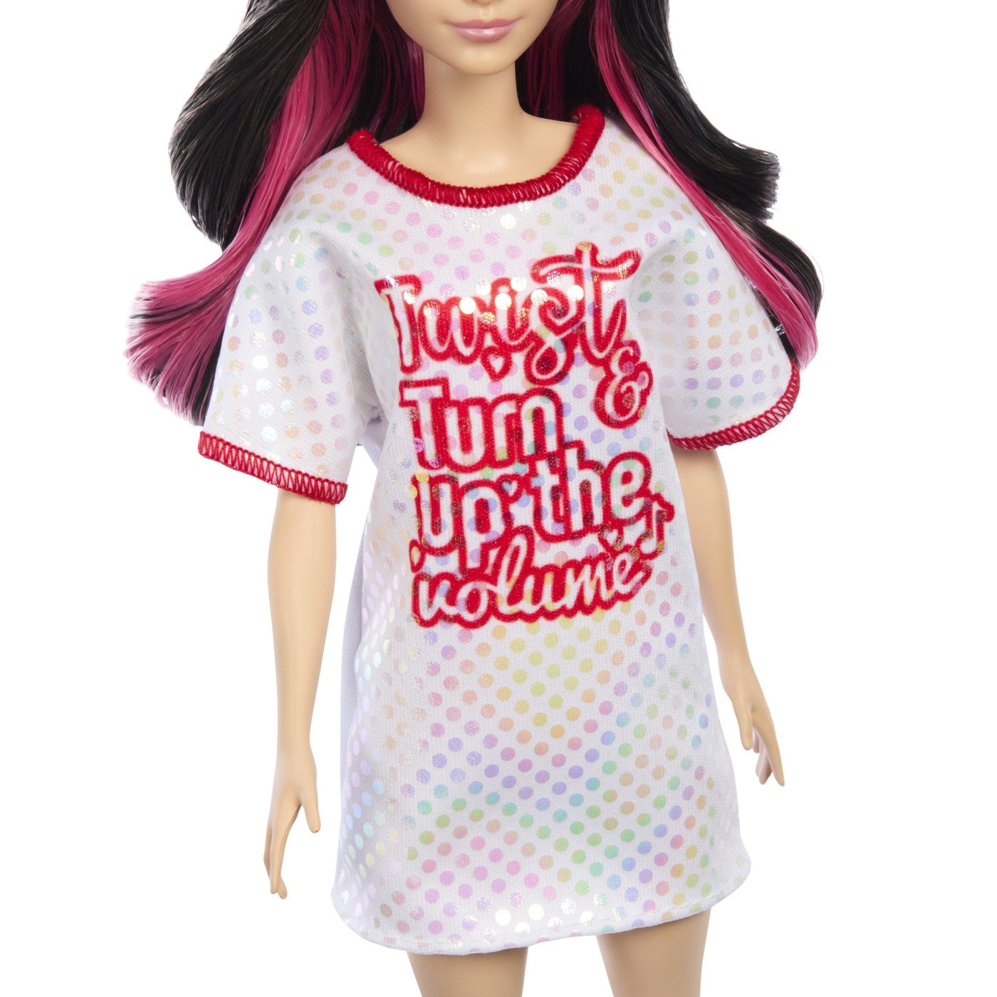 PAPUSA BARBIE FASHIONISTA BRUNETA CU ROCHITA SPORT [ps:8eaf2042-8c54-4017-b3a1-3d763b2c501b]