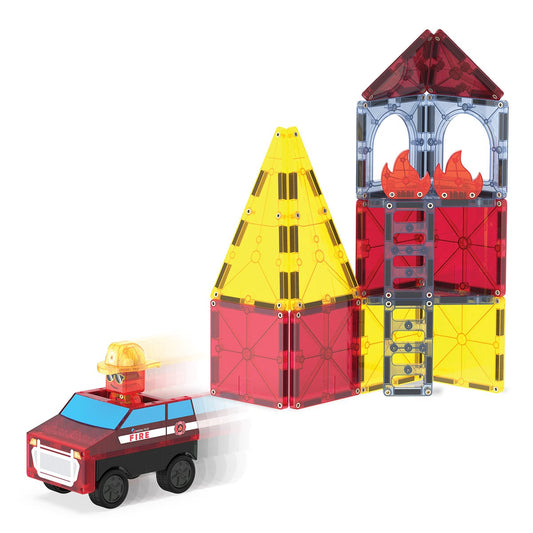 MAGNA-TILES Fire Rescue - Set Jucării Construcție, 27 piese - Default Title (2) [ps:288745e1-2b09-4769-b1e3-2acc2ed4d69b]