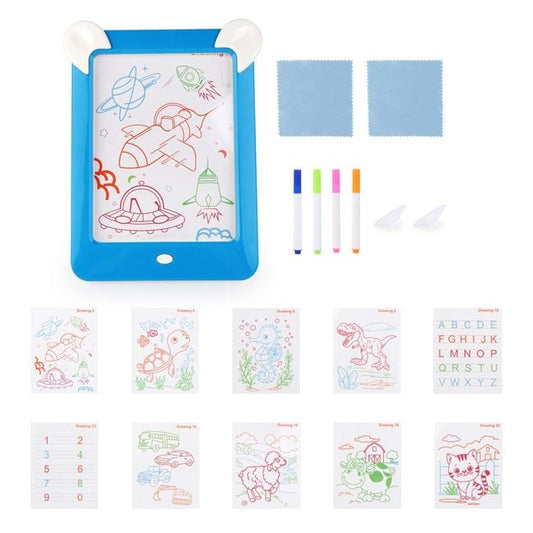 Tableta de Desen cu Lumina Magic Pad Bleu Jumbo - Albastru (2) [ps:af322a42-6c8e-4273-8c47-732c0adc78c2]