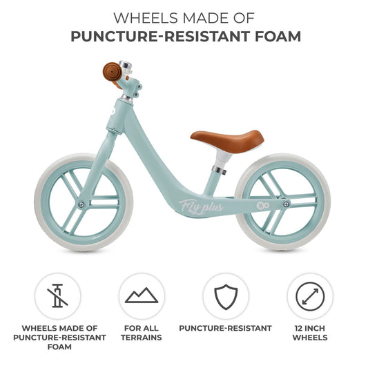BICICLETA DE ECHILIBRU KINDERKRAFT FLY PLUS, BABY BLUE - Imagine 9 [ps:f497a2ce-6d62-40f9-8ea6-0a2d182708e5]