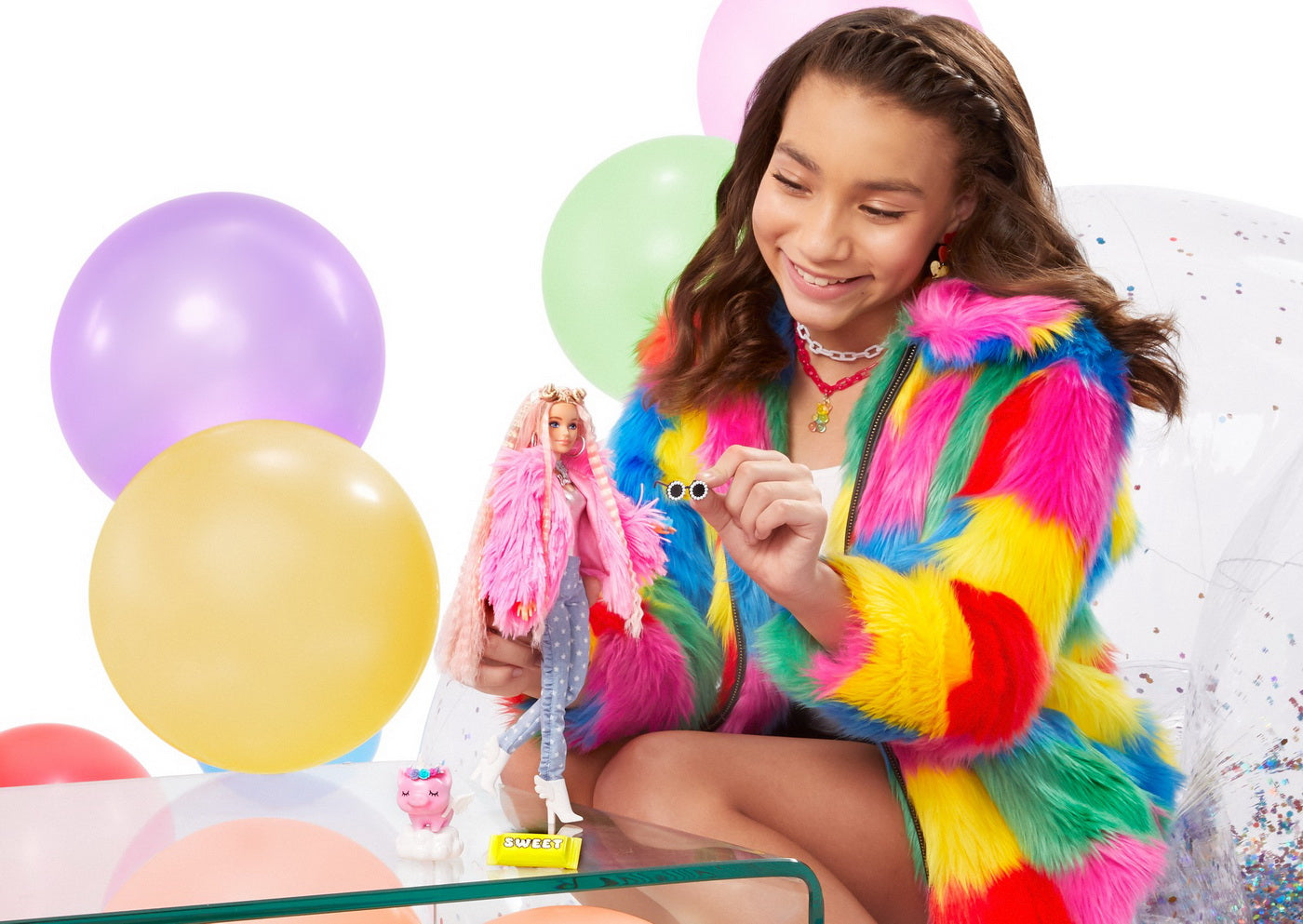 PAPUSA BARBIE EXTRA STYLE FLUFFY PINKY Mattel - Fluffy Pinky (2) [ps:b0cdddb8-a140-49e2-a364-de88c3b139c1]