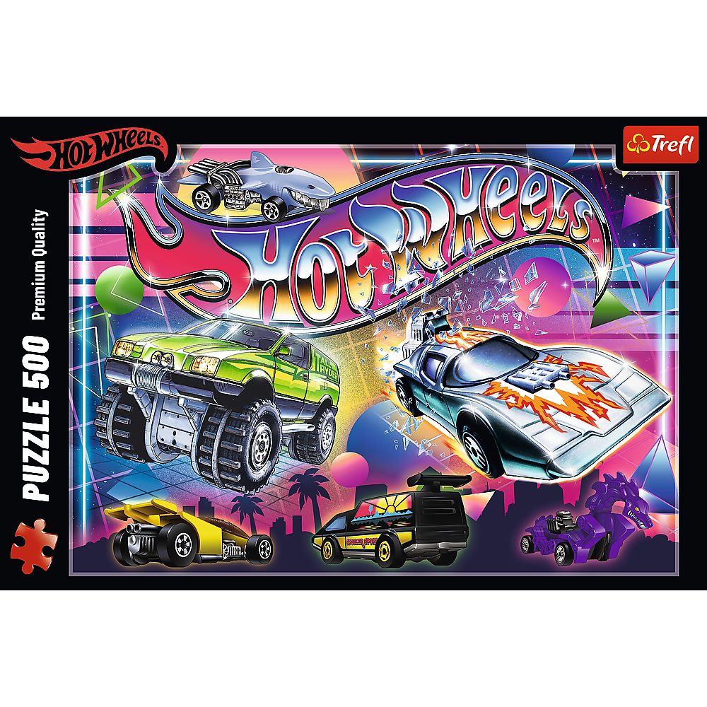 Puzzle Trefl Hot Wheels Anii 80 - 500 Piese - Default Title (2) [ps:0f8b4ae4-a9a5-4f62-a048-ab5a3575ab77]