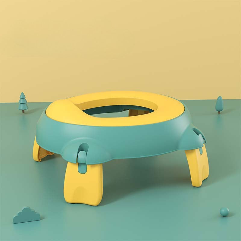 Oliță Portabilă Flippy pentru Călătorii, 1-6 ani, Verde - Verde/Galben (2) [ps:be1dfd80-84e0-45c6-b75d-1f6d3c26057f]