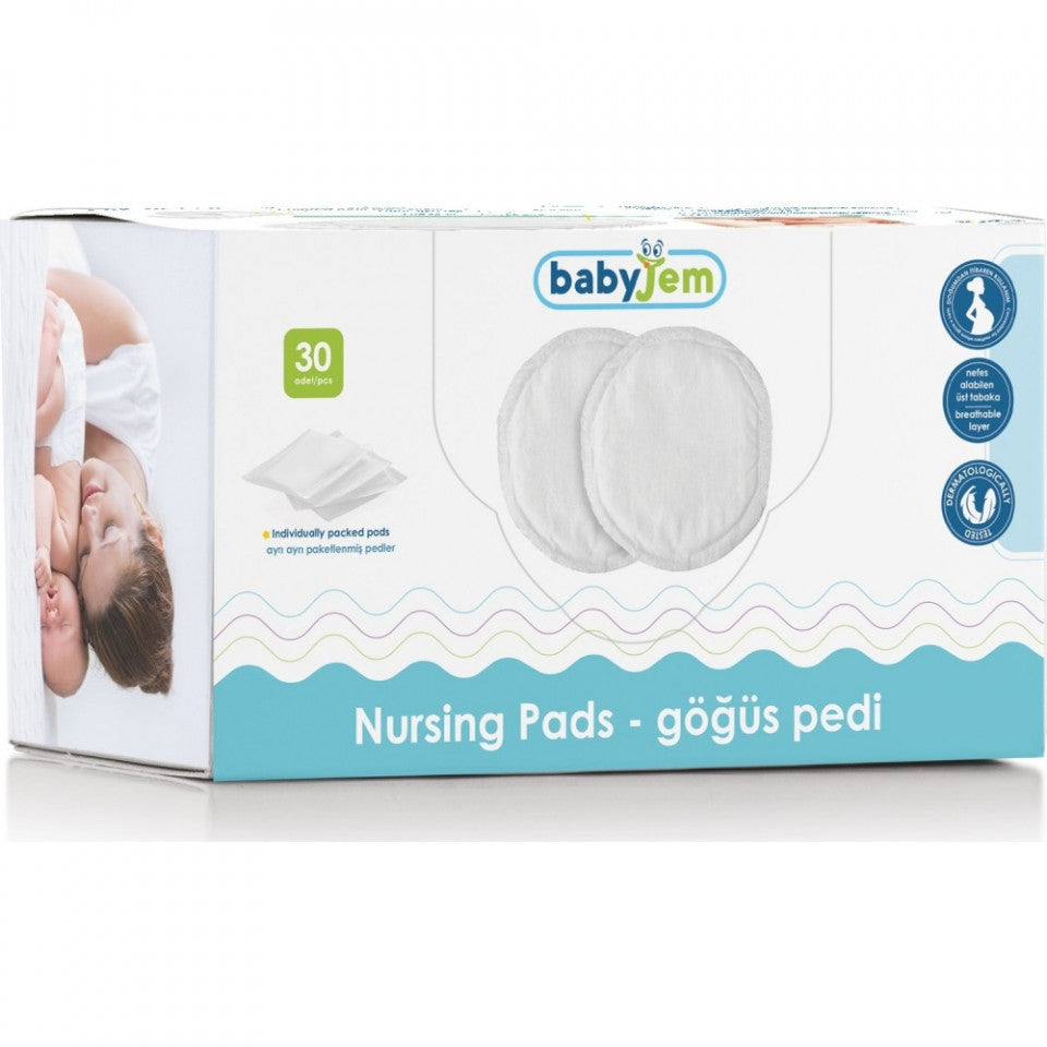 Tampoane pentru san BabyJem 30 buc - Imagine 2