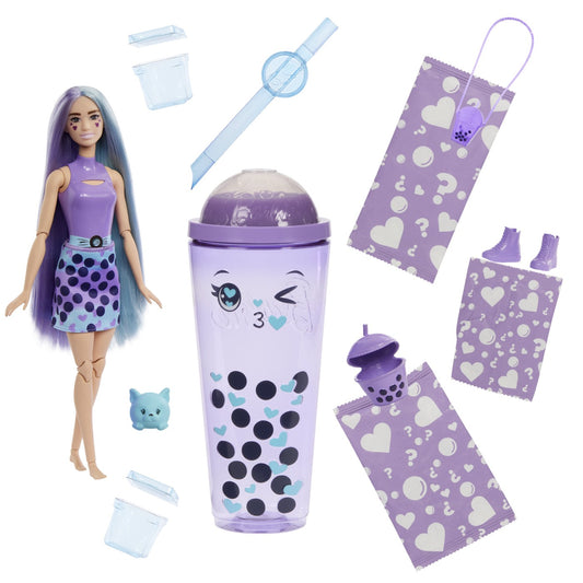 BARBIE POP REVEAL BUBBLE TEA PAPUSA BARBIE TARO MILK [ps:a6e624b3-6f24-4b06-9765-15a4eb450d1f]