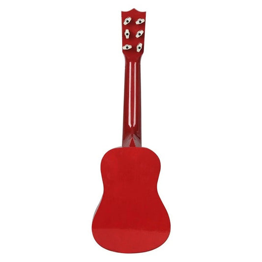 Chitara pentru Copii Flippy, Lemn și Plastic, Roșu Lucios - Rosu Lucios (2) [ps:6ab76e56-1b51-4d82-ad3d-3704c419ab51]