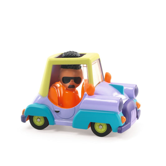 Masina de curse Funky Bolide Colectia Crazy Motors, Djeco - Imagine 2 [ps:f7c9f959-9231-4200-85d1-0da1428fc0bc]