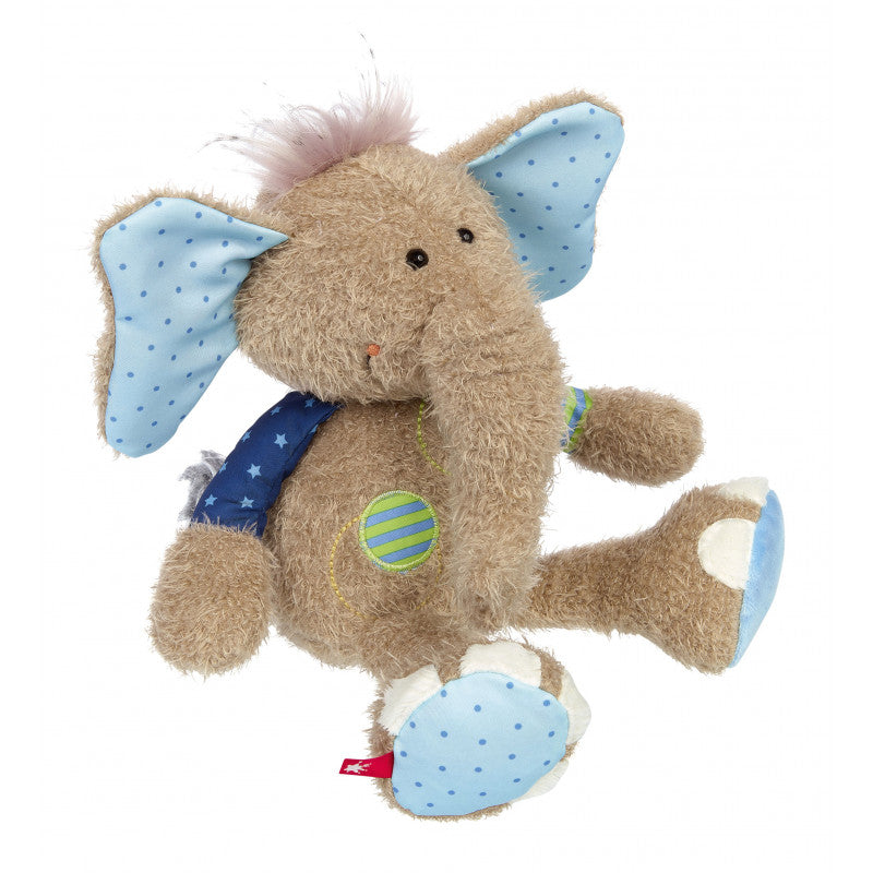 Elefantel de plus Patchwork Sweety, Sigikid [ps:b34d7083-7337-4331-ba1a-620e8201a6f3]