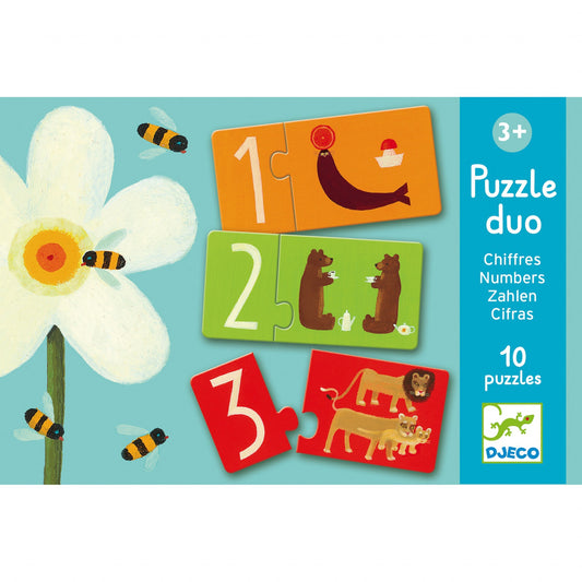 Puzzle duo Numere, Djeco - Imagine 2 [ps:cb9a9dc6-60ad-4315-8a5d-dda6d3a60736]