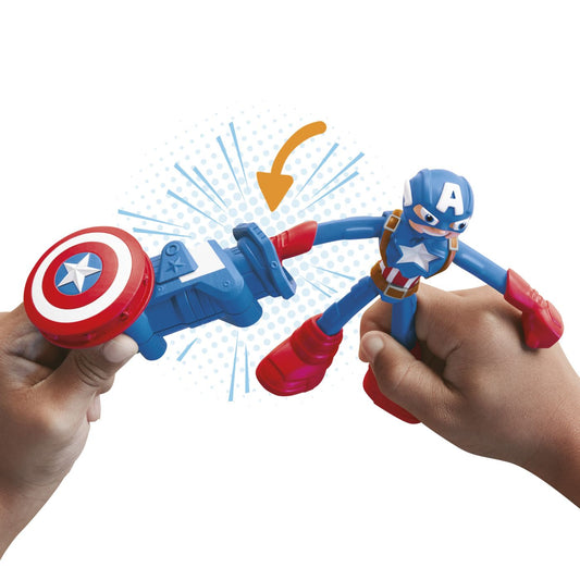 PLAY-DOH MARVEL FIGURINA FLEXIBILA CU ACCESORII CAPTAIN - Imagine 5 [ps:5932e83c-8328-4248-b4d5-137fd6567956]