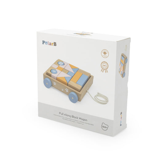 Carucior de tras cu cuburi, PolarB Viga [ps:921740dd-6944-4807-9560-3d32a3198179]