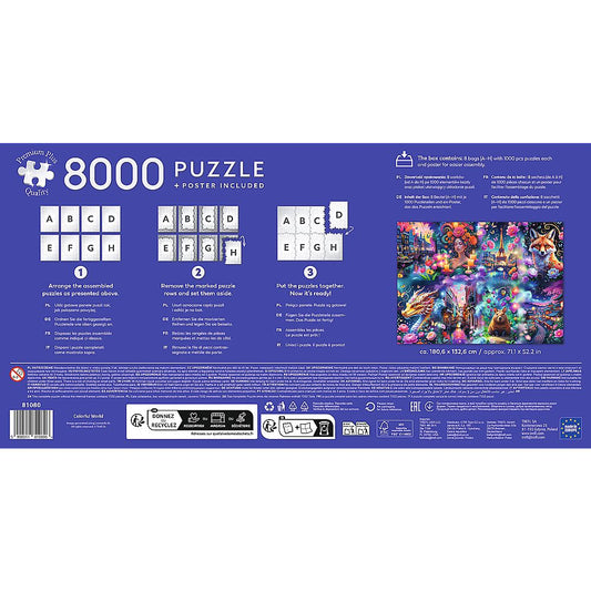 PUZZLE TREFL 8000 PREMIUM PLUS LUMEA COLORATA CU POSTER - Imagine 5 [ps:b2007e08-ca08-4065-a676-c8aa8f9db21c]