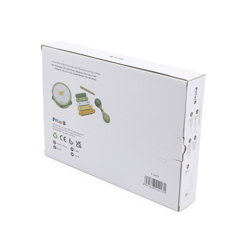 Set de jucarii muzicale Pasari, PolarB Viga [ps:9b31e308-be5e-4462-93a5-0f6b98130e7a]