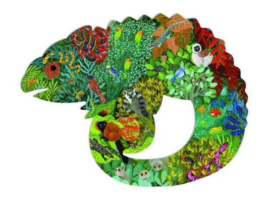 Puzzle Puzz'Art Cameleon, Djeco - Imagine 2 [ps:8c8df473-03c2-442b-a611-295d8cf3d734]