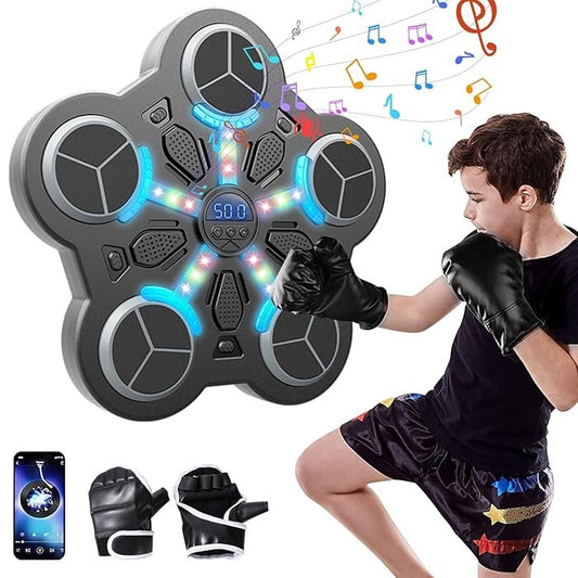 Jucărie de Boxat Flippy cu Muzică, Lumini și Mănuși - 5 Tinte - Incluse (2) [ps:06937136-e53f-4886-a0a4-9cee0064bd99]