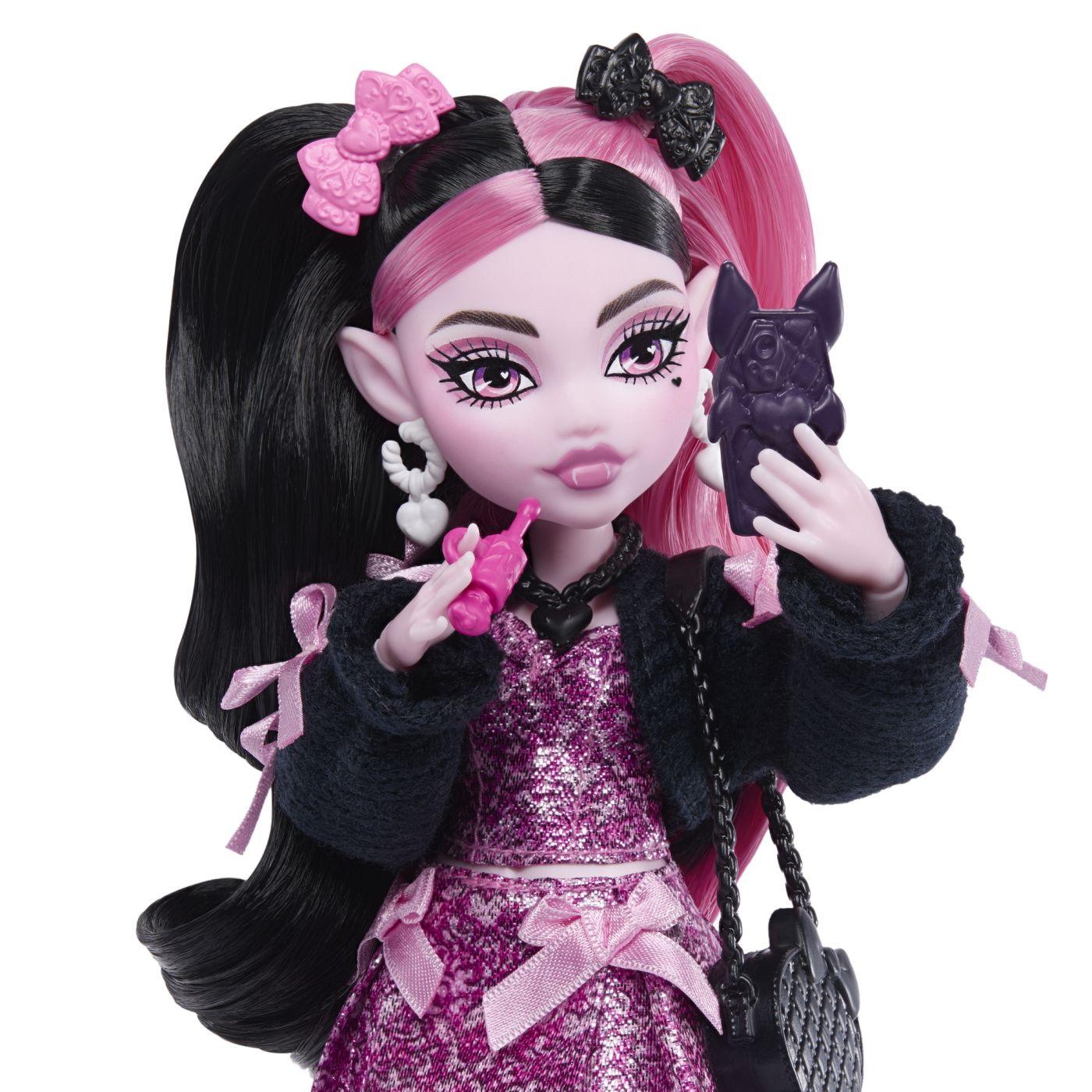 MONSTER HIGH PAPUSA DRACULAURA CU ACCESORII Mattel - Imagine 10 [ps:89887180-4224-4e08-adf0-3389315f100b]
