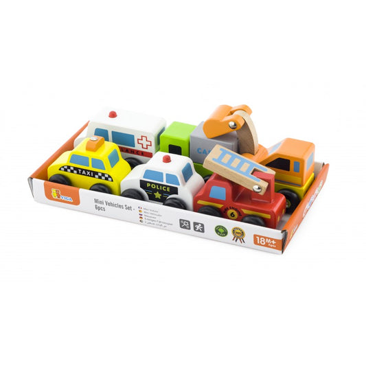 Set de 6 minivehicule - serviciul de urgente [ps:2d067b79-7232-4455-912f-0b22e5b05cc0]