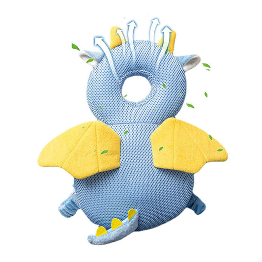 Perna Protectie Cap Bebelusi Flippy, Elefant Plus, Gri - Dragon (2) [ps:9acd0d40-c998-4412-b0e6-678f7c8c43ae]