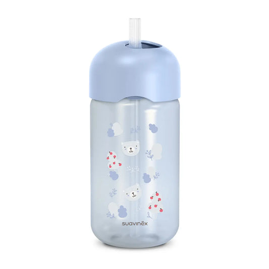 Sticlă cu pai non-spill Suavinex Bears, 340ml - Albastru - Albastru (2) [ps:11282086-7237-4111-bdad-0695ff3c80ac]