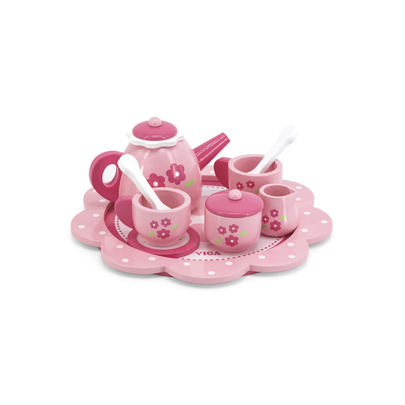 Set pentru ceai, din lemn, Viga [ps:2c5eba71-884d-44b8-a904-4b72ec996ead]