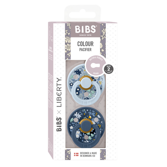 Set 2 Suzete BIBS x Liberty Chamomile Lawn, 6m+, Rotunde - Default Title (2) [ps:27787125-dbcd-4f7f-9b03-472f1a29b25a]
