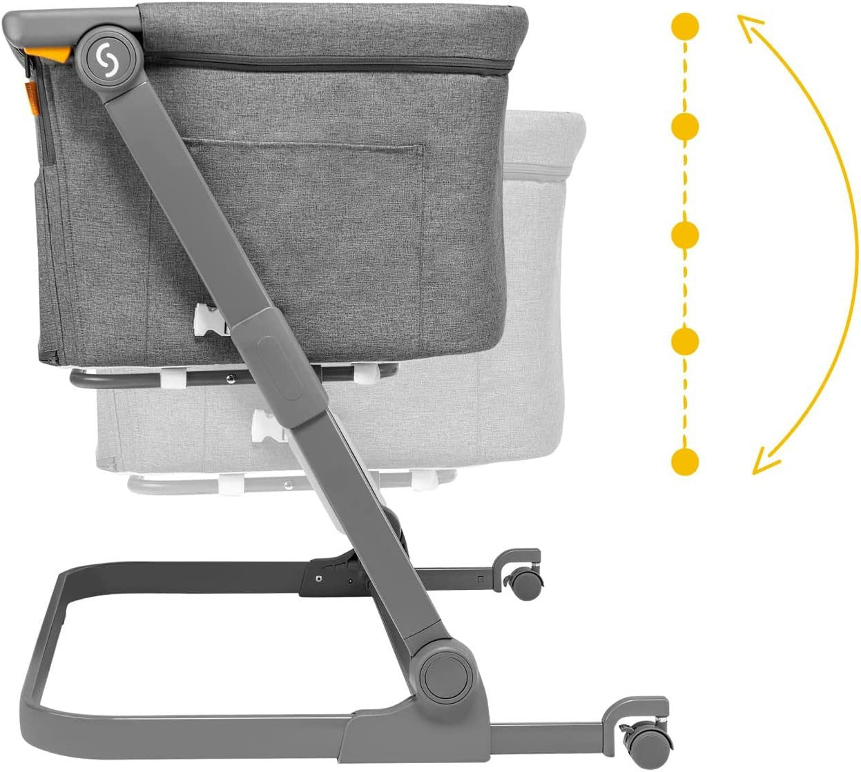 Patut 3 in 1 co-sleeping Skiddou Natt, Evening Dream, - Gri