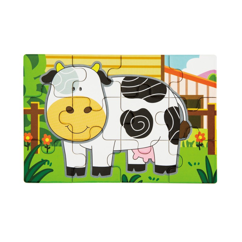 Puzzle conectabil 4 in 1 - Ferma, Viga [ps:0a977ca3-5177-4912-be8f-8098fa83a790]