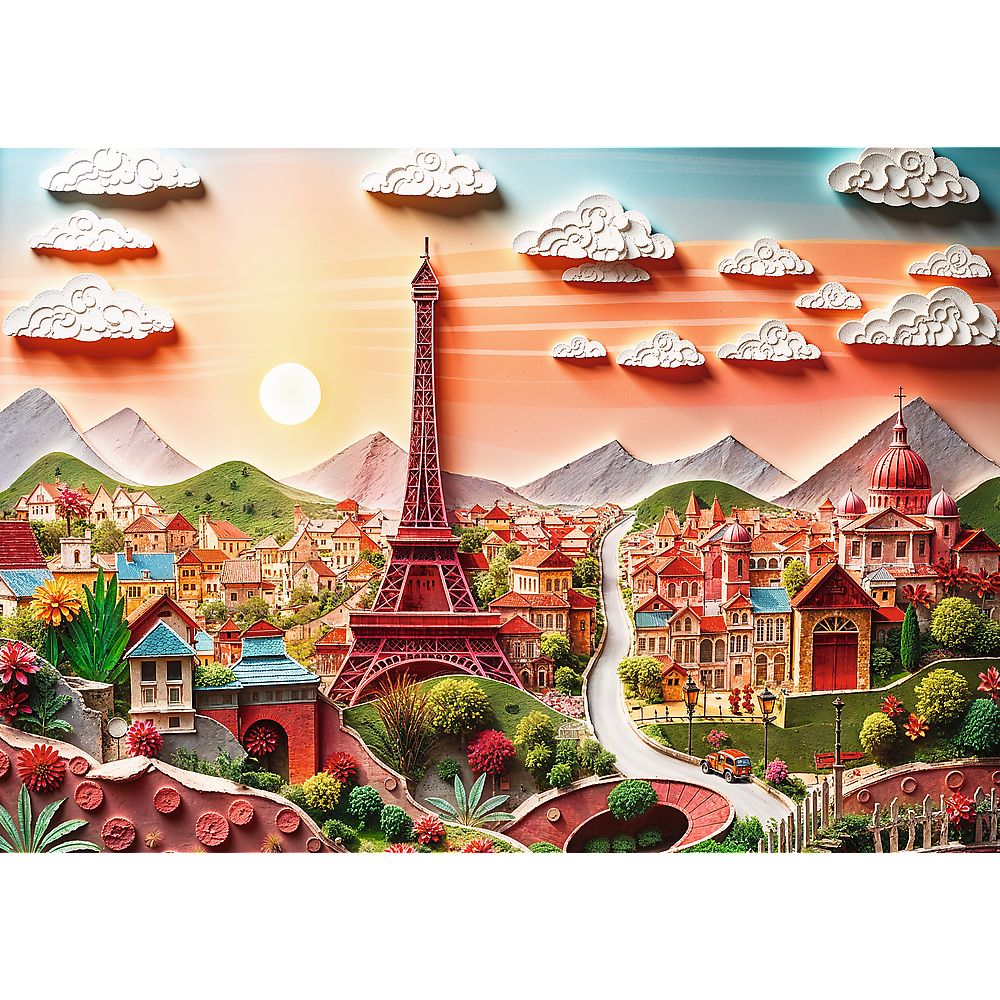 PUZZLE TREFL 1000 EDITIA ANIVERSARA 40 DE ANI 3D PARIS - Imagine 2 [ps:424e77bb-fe1b-455b-9ccb-43bfda90dc29]
