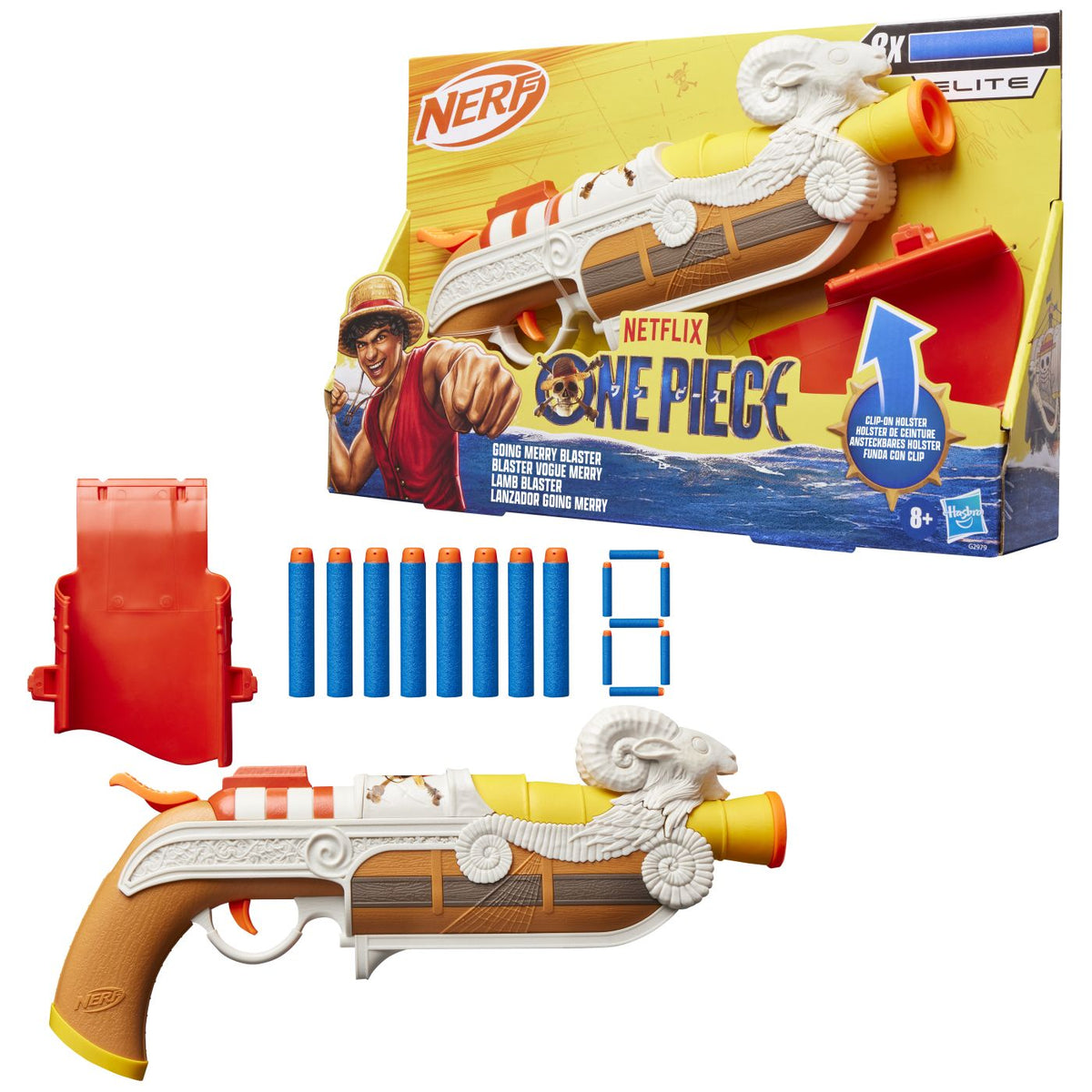 Nerf Blaster Elite One Piece Going Merry - Hasbro - Default Title (2) [ps:8a8fa5cb-d9a4-4a30-86ea-37ca8577022b]