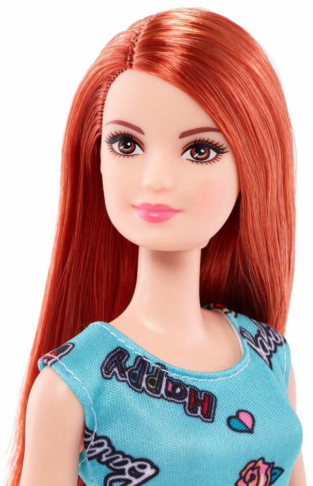 BARBIE PAPUSA CLASICA ROSCATA SI CU ROCHITA ALBASTRA [ps:1d155db5-2d2a-4950-bb2e-fc85d97d9c55]
