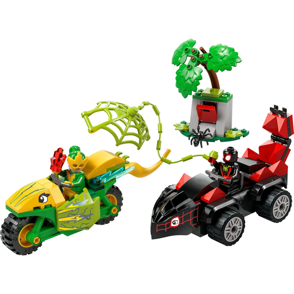 LEGO SPIDEY SPIN SI ELECTRO IN DINO-VEHICULE 11198 - Imagine 2