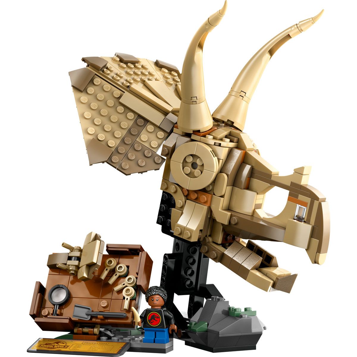 LEGO JURASSIC WORLD FOSILE DE DINOZAUR CRANIU DE - Imagine 2 [ps:ffb9fade-c571-4616-bd24-d149a58cf6cb]