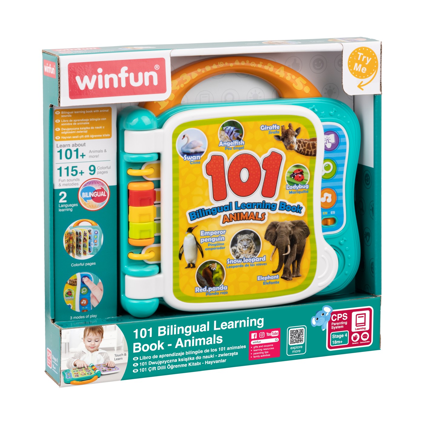 WINFUN CARTICICA BILINGVA PENTRU INVATAREA ANIMALELOR - Imagine 10 [ps:bdbba39b-0bdc-4ba4-919b-bc53a2a41aae]